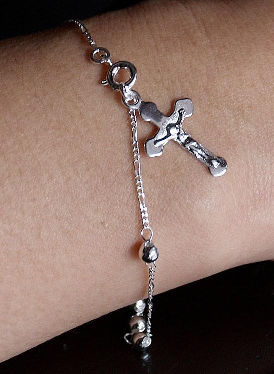 925纯银手链念珠批发 宗教工艺品