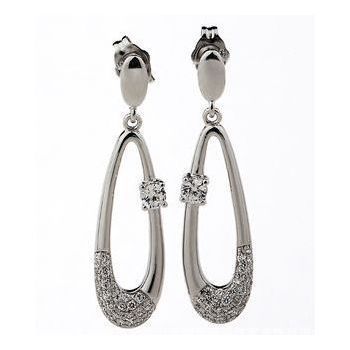 【SE00019A1 厂家直销 925银饰 欧美风定制款耳环 银饰批发】价格,厂家,图片,其他耳饰,深圳市银姿珠宝首饰-